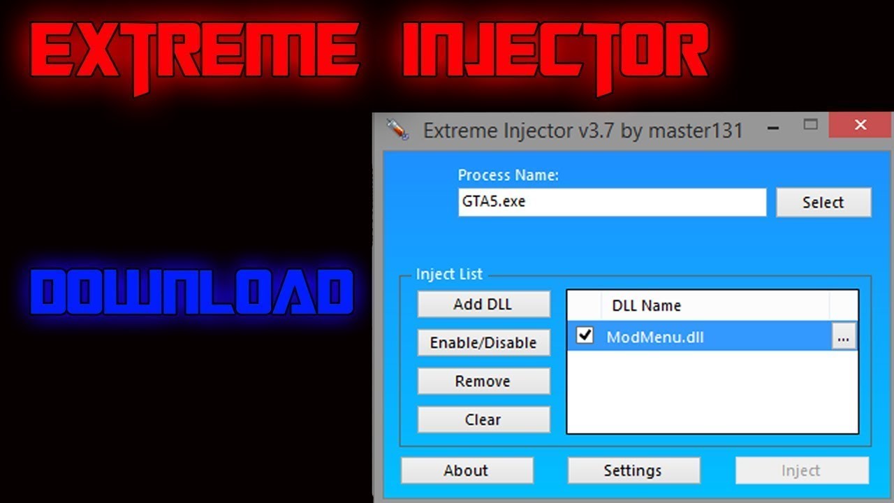 how to use a dll injector